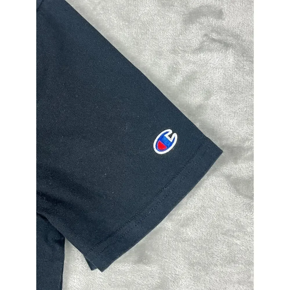 Champion Life Men's Heritage Tee, Wraparound Logo Short Sleeve T-Shirt T1919G - Picture 8 of 10